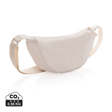 Logo trade liikelahjat tuotekuva: Crescent AWARE™ RPET puolikuun muotoinen crossbody -laukku
