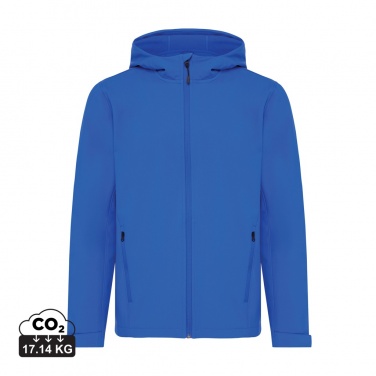 Logotrade liikelahjat kuva: Iqoniq Makalu miesten softshell takki R-polyesteristä