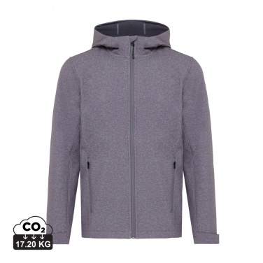 Logotrade liikelahjat kuva: Iqoniq Makalu miesten softshell takki R-polyesteristä