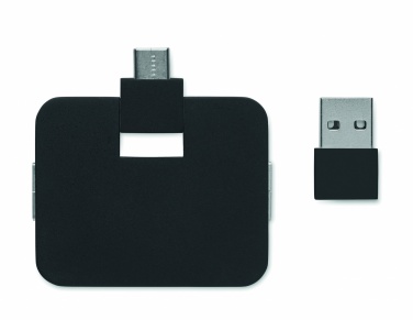 Logotrade mainoslahjat kuva: 4-porttinen USB-keskitin