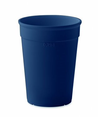 Logo trade liikelahja mainoslahja tuotekuva: Kierrätetty PP-muki, 250 ml