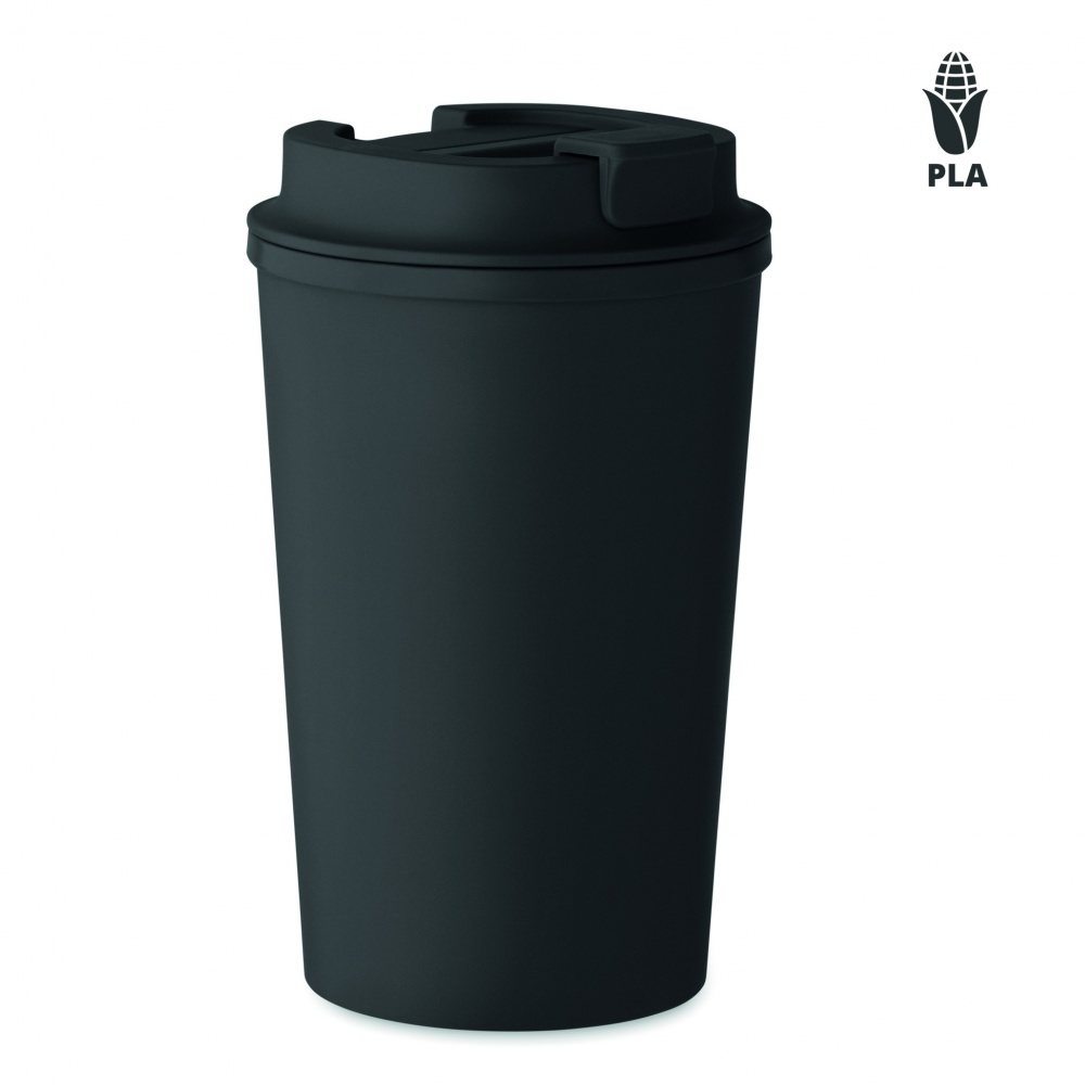 Logo trade mainoslahjat ja liikelahjat kuva: Kaksoisseinäinen muki 350 ml