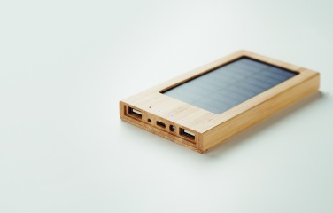 Logotrade mainoslahjat kuva: Bambu varavirtalähde 4000 mAh ARENA SOLA