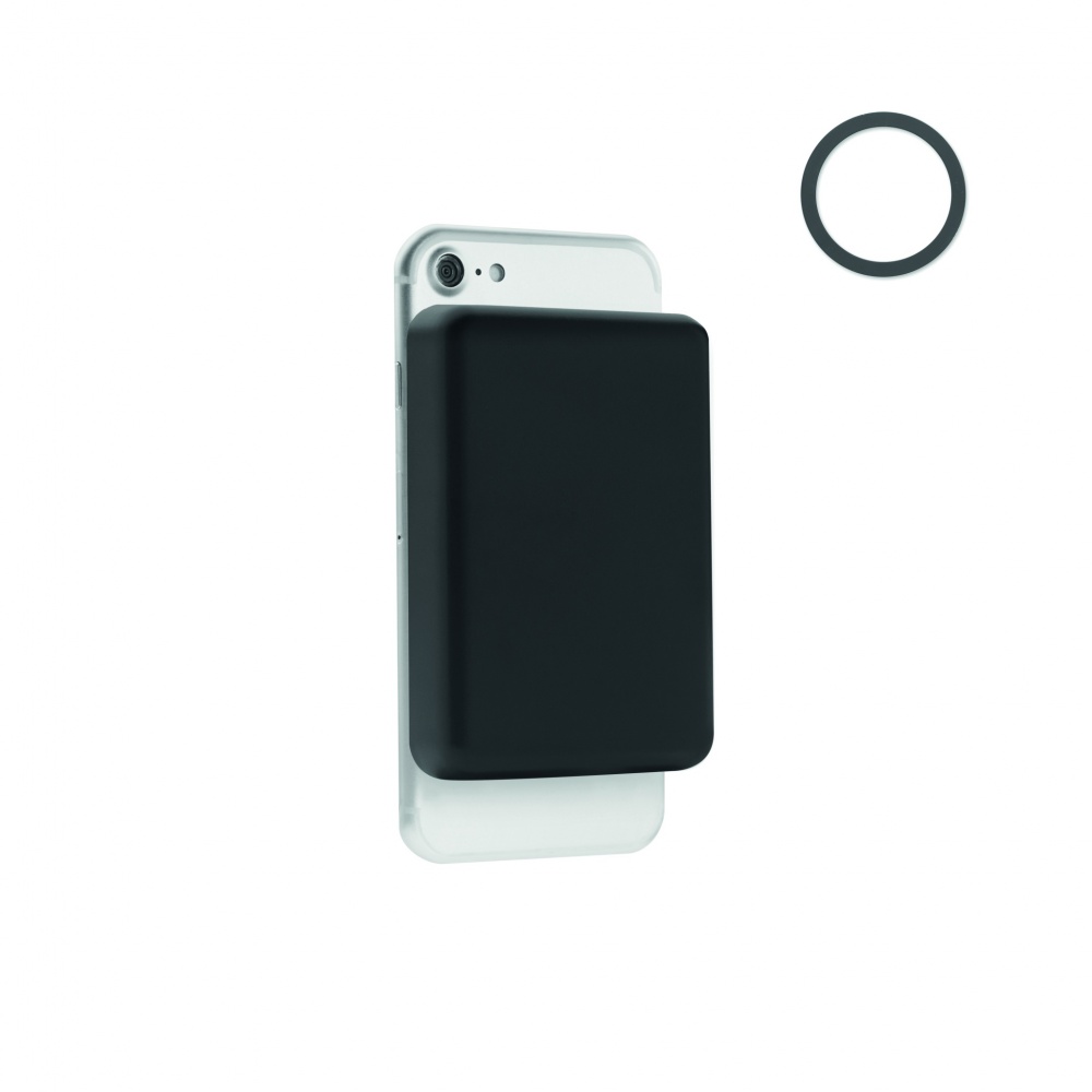 Logotrade mainoslahjat kuva: Magneettinen langaton laturi 15W, 5000 mAh
