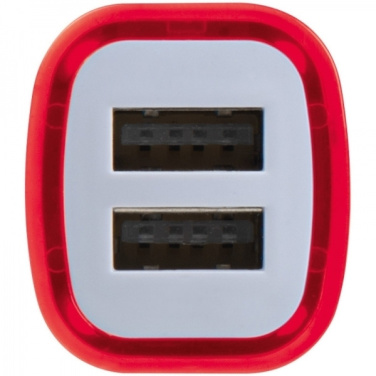 Logo trade mainoslahjat tuotekuva: USB-lataussovitin KFZ FRUIT