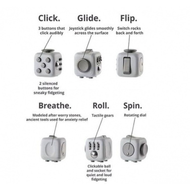 Logo trade liikelahja mainoslahja tuotekuva: Fidget Cube