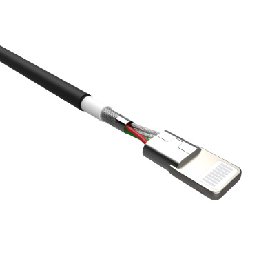 Logotrade mainostuote tuotekuva: TIEDONSIIRTOKAAPELI LK15AL Tyyppi A- Mfi Lightning