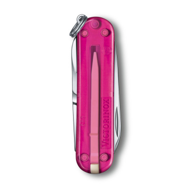 Logotrade liikelahjat mainoslahjat tuotekuva: Taskuveitsi Classic SD läpinäkyvä Victorinox