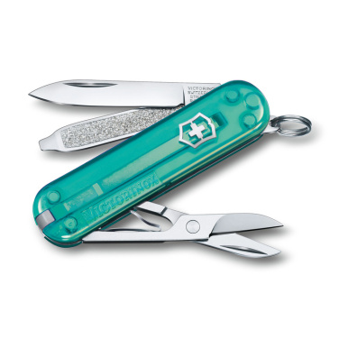 Logo trade mainostuote kuva: Taskuveitsi Classic SD läpinäkyvä Victorinox