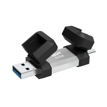 Logo trade liikelahjat mainoslahjat kuva: Pendrive Silicon Power Mobile - C51 3.2, 64 Gt