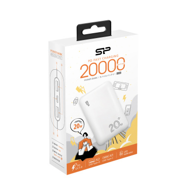 Logotrade liikelahja mainoslahja kuva: Virtapankki Silicon Power QS58 20000 mAh
