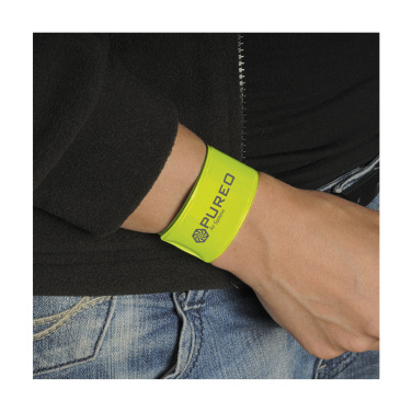 Logo trade liikelahja kuva: SnapWrap fluoresoiva käsivarsinauha