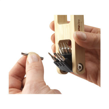 Logo trade liikelahjat tuotekuva: Bamboo Bit työkalu