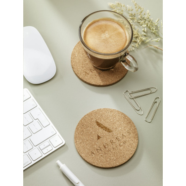 Logo trade mainoslahja kuva: Cork Coaster Set