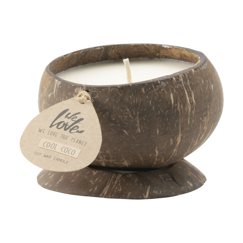 Logotrade liikelahjat mainoslahjat tuotekuva: Rakastamme The Planet Coconut Candlea