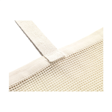 Logo trade mainostuote kuva: Natura Organic Mesh Shopper (180 g/m²) ostoskassi