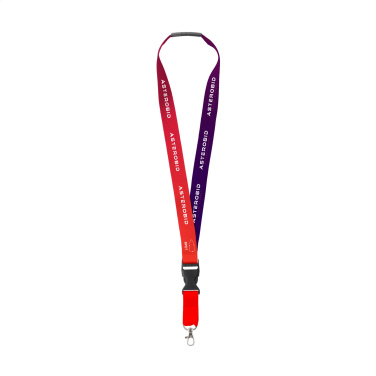 Logotrade liikelahja tuotekuva: Lanyard Promo Complete Sublimation RPET 2 cm avainjohto
