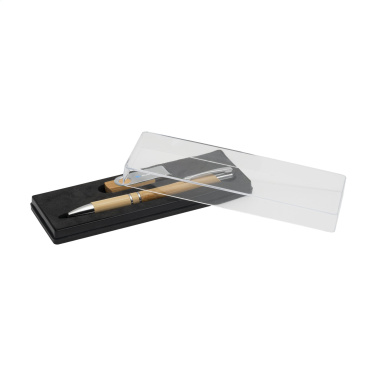 Logo trade liikelahja mainoslahja tuotekuva: Bamboo Connect -lahjasetti 8 Gt