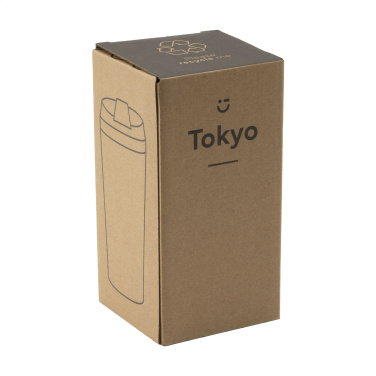 Logo trade mainoslahja ja liikelahja tuotekuva: Tokyo 450 ml bambutermokuppi