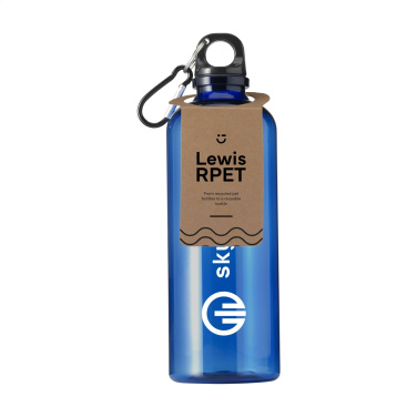 Logo trade liikelahja mainoslahja tuotekuva: Lewis GRS RPET Bottle 630 ml vesipullo