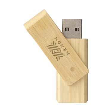 Logotrade mainostuote tuotekuva: USB Waya Bamboo 64GB