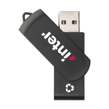 Logo trade mainoslahja kuva: USB Twist Recycle 16 Gt