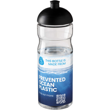 Logotrade mainoslahjat kuva: H2O Active® Eco Base 650 ml -urheilujuomapullo kupukannella