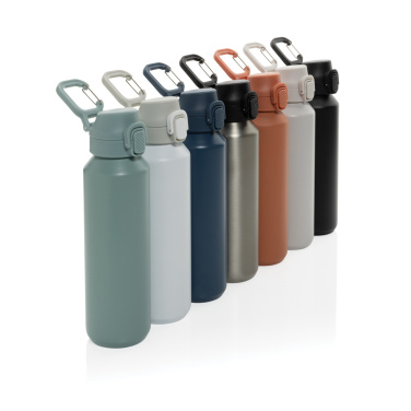 Logo trade liikelahja kuva: Via RCS Re-steel lukittava urheilupullo 600ML