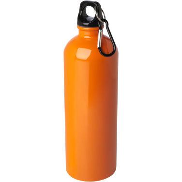 Logo trade liikelahjat tuotekuva: Oregon 750 ml:n RCS-sertifioitu, yksiseinämäinen, ruostumattomasta teräksestä valmistettu vesipullo jousihaalla