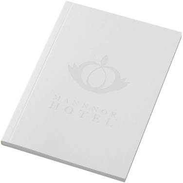 Logo trade liikelahja mainoslahja tuotekuva: Novella Austen pehmeäkantinen A6-muistikirja, 50 arkkia