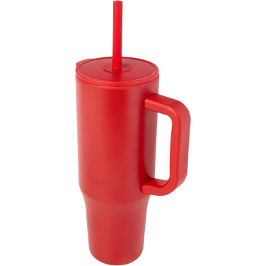Logo trade liikelahja mainoslahja tuotekuva: Brady 900 ml:n RCS-sertifioitu eristetty juomamuki silikonipillillä