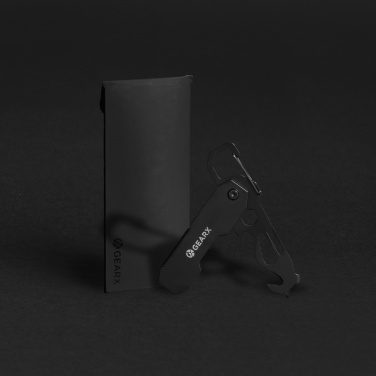 Logotrade mainoslahja tuotekuva: Gear X taitettava EDC-työkalu karabiinilla