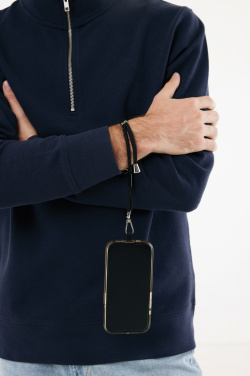 Logotrade mainostuote tuotekuva: CarryLoop RCS -säädettävä puhelinrannehihna, kierrätetty PET