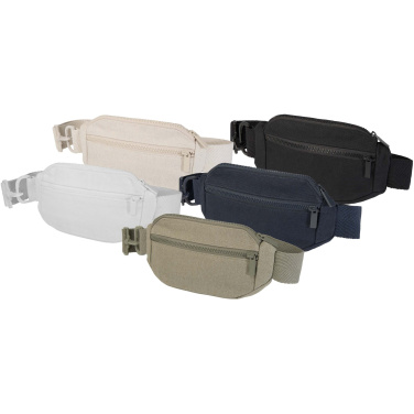 Logotrade liikelahjat kuva: Crescent 500 g/m²:n Aware™ kierrätetty crossbody-laukku