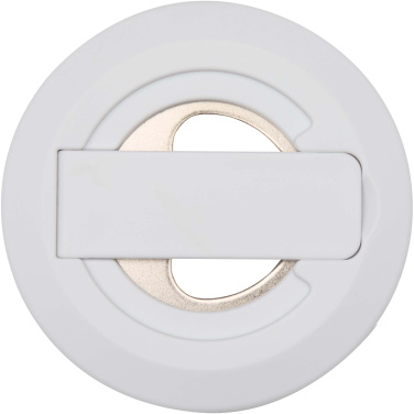 Logo trade mainostuotet tuotekuva: Ain kierrätetystä muovista valmistettu magneettinen puhelinjalusta pullonavaajalla