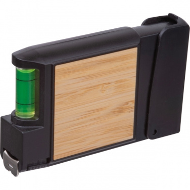 Logo trade mainostuote kuva: 3 metrin mittanauha ja vatupassi HALIFAX