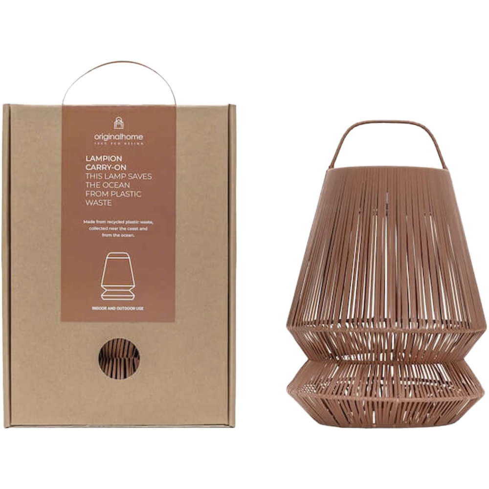 Logo trade mainoslahja ja liikelahja tuotekuva: Originalhome Lampion kierrätetty kannettava lampunvarjostin