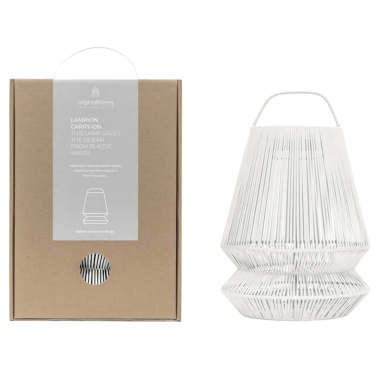 Logotrade mainoslahja tuotekuva: Originalhome Lampion kierrätetty kannettava lampunvarjostin