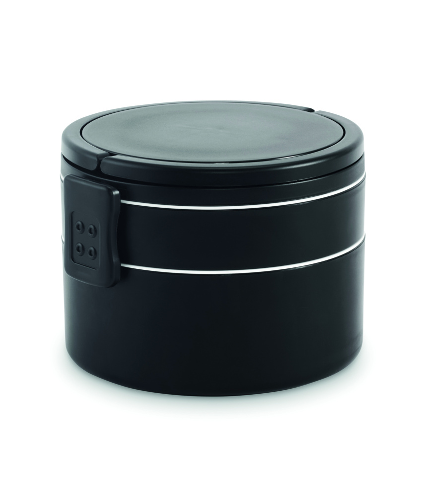 Logo trade liikelahjat mainoslahjat kuva: Kaksikerroksinen lounasrasia