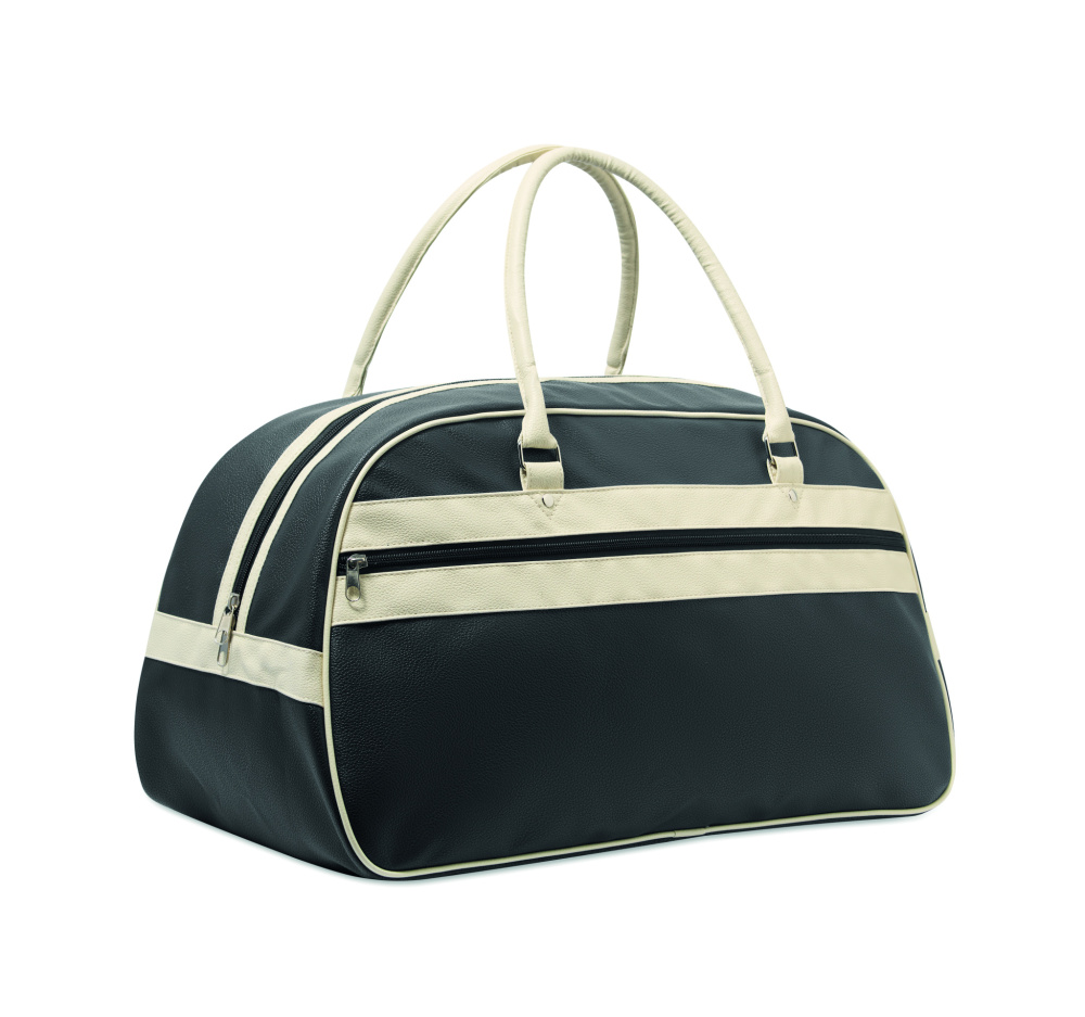 Logo trade mainoslahja ja liikelahja tuotekuva: PU-urheilukassi