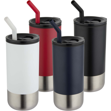 Logotrade mainostuotet kuva: Grayson 480 ml:n RCS-kierrätetty, eristetty juomamuki pillillä