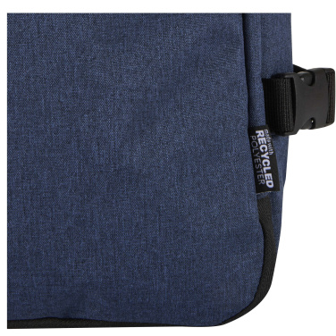 Logotrade mainoslahja tuotekuva: Libra 17" GRS-kierrätetty käsimatkatavarareppu, 25 L 