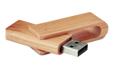 Logotrade mainoslahja ja liikelahja kuva: Bambu USB-muistitikku 1-64GB.