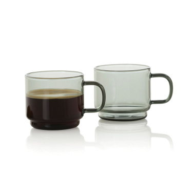 Logotrade liikelahjat kuva: AdHoc Impact -espressokupit 70 ml, 2 kpl:n sarja