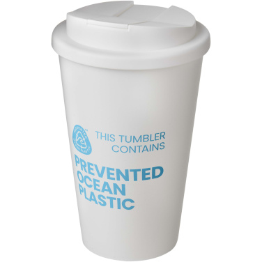Logotrade liikelahjat kuva: Americano® POP 350 ml eristetty muki, jossa on läikkymissuojattu kansi