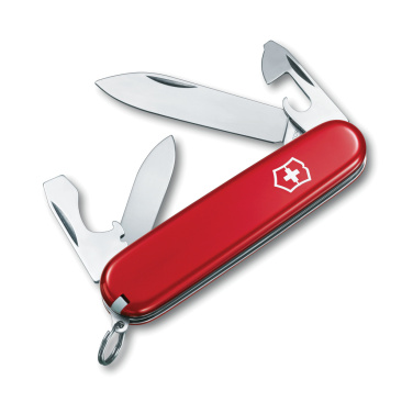 Logo trade mainoslahja ja liikelahja tuotekuva: VICTORINOX-taskuveitsi Swiss Army Recruit, 10 toimintoa