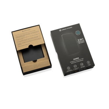 Logo trade liikelahja kuva: Urban Vitamin Marin 5000 mAh:n 15 W langaton varavirtalähde