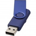 Sukamoji metalinė 4 GB USB atmintinė, Navy