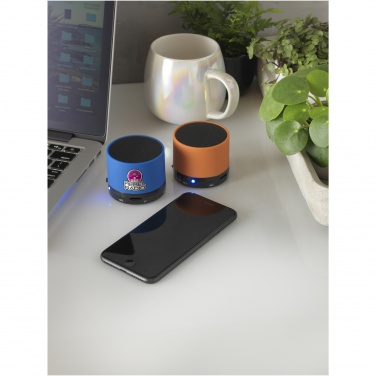Logotrade dovana nuotrauka: Duck cilindro Bluetooth® garsiakalbis su guma