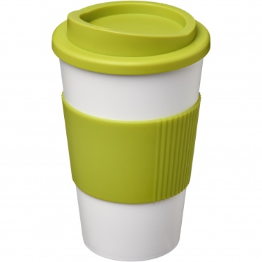 Logotrade firminės dovanos nuotrauka: Americano® 350 ml izoliuotas stiklainis su rankena
